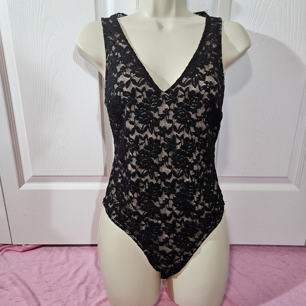Black Lace Bodysuit